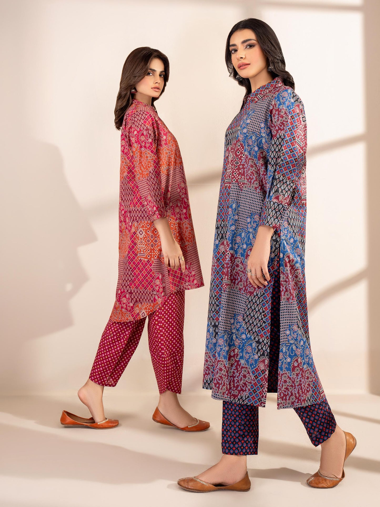 2 Piece Lawn Suit-Printed (Unstitched)