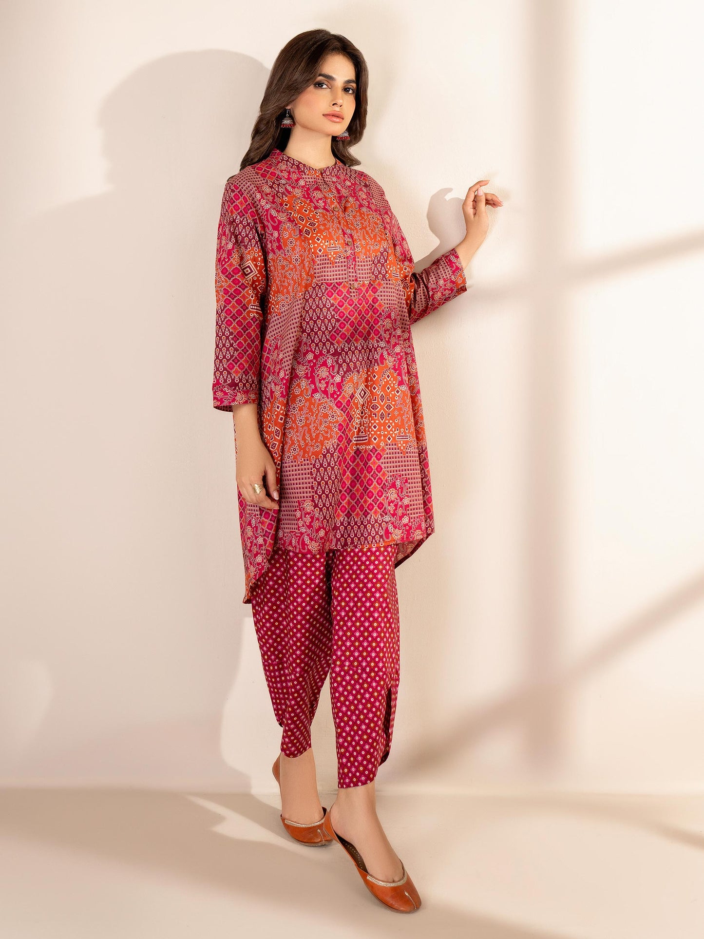 2 Piece Lawn Suit-Printed (Unstitched)