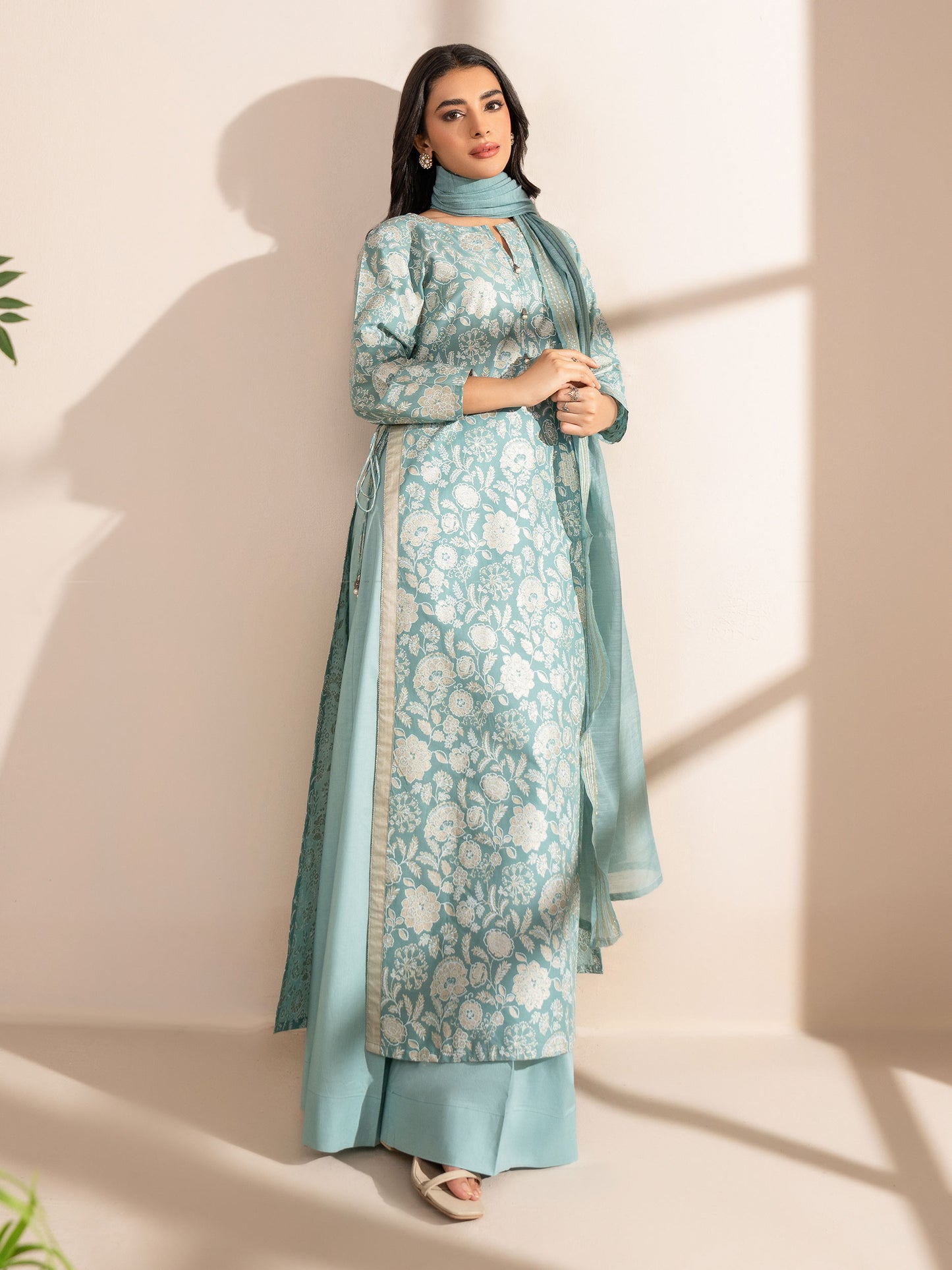 3 Piece Lawn Suit-Paste Print (Unstitched)