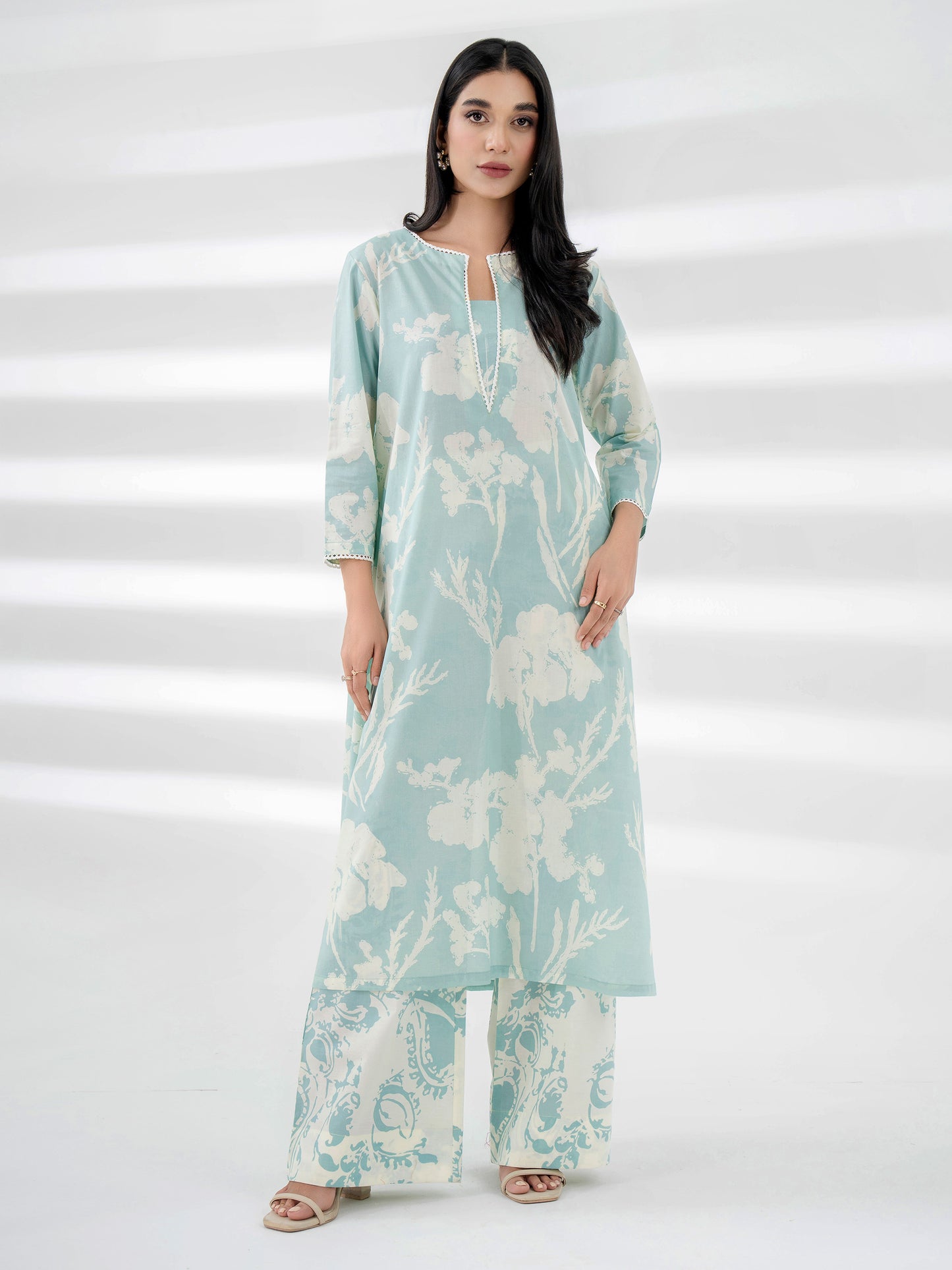 2 Piece Lawn Suit-Printed (Unstitched)