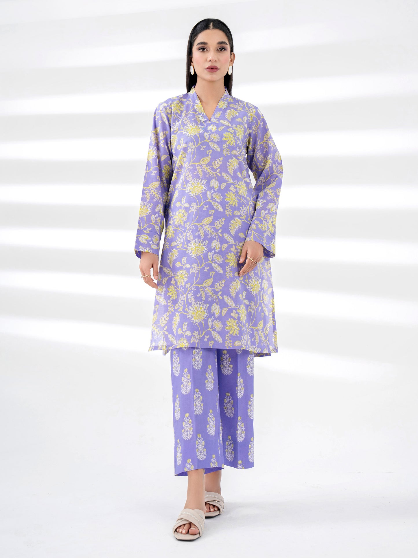 2 Piece Lawn Suit-Printed (Unstitched)