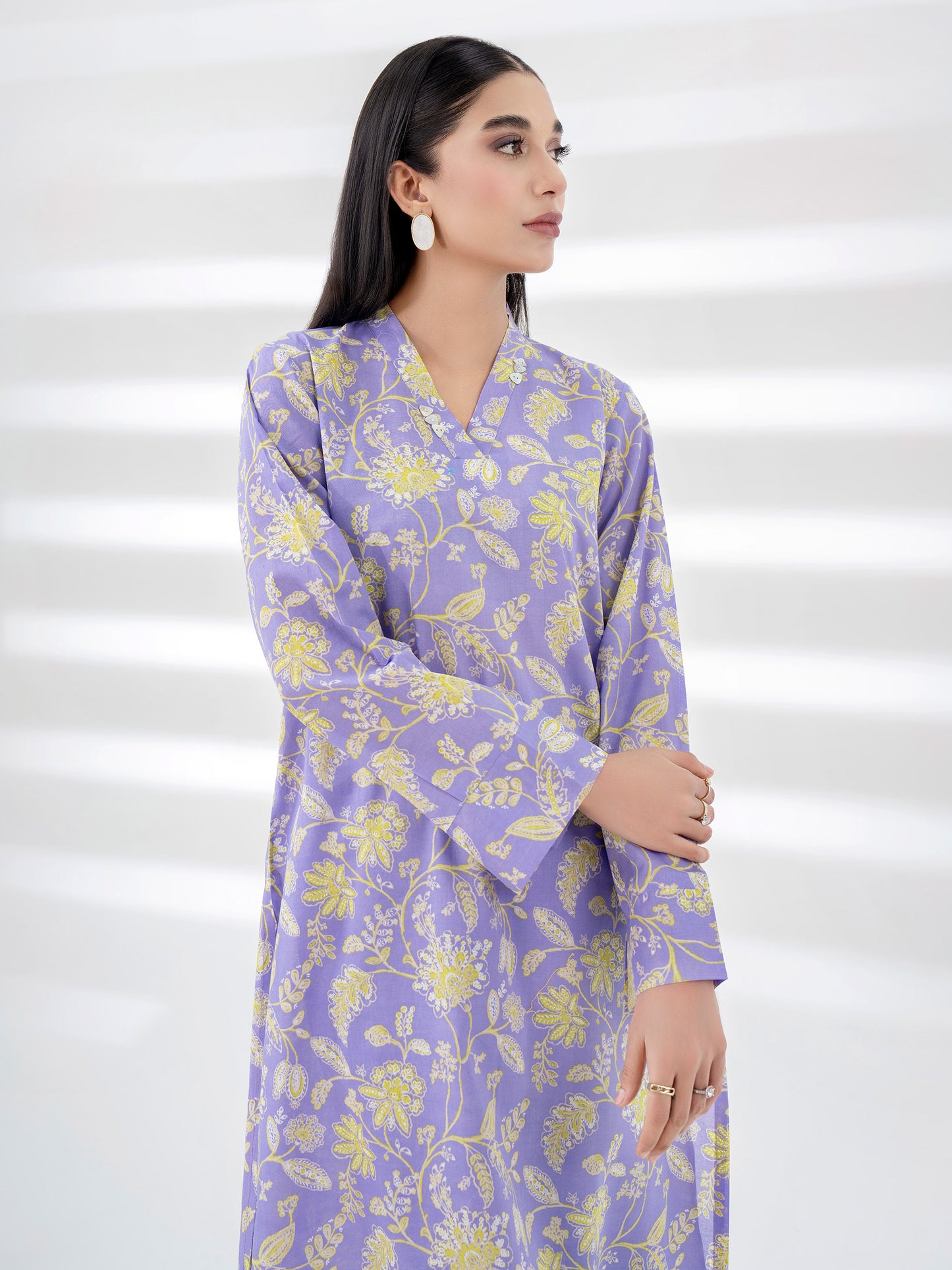 2 Piece Lawn Suit-Printed (Unstitched)