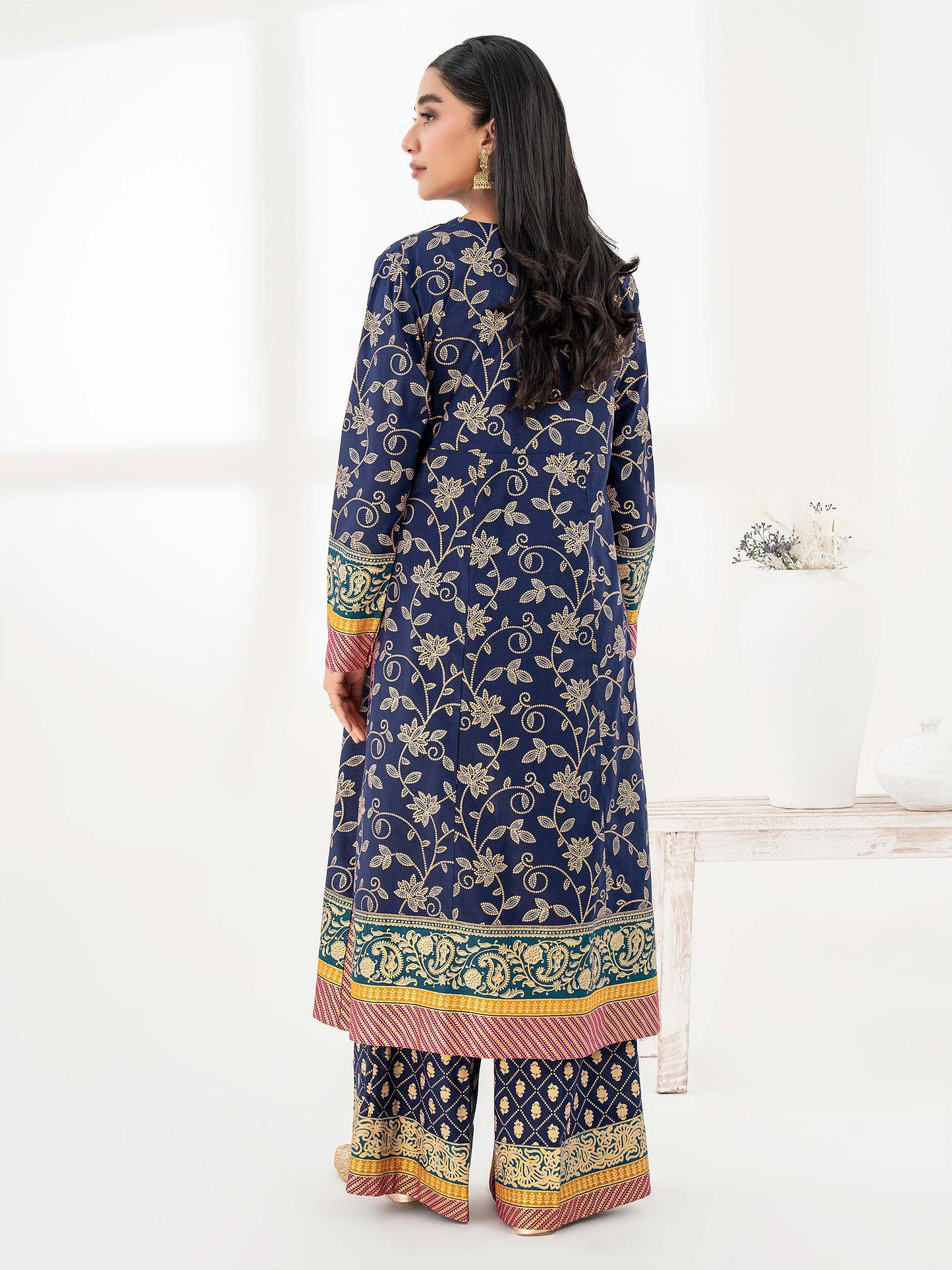 2 Piece Lawn Suit-Paste Print (Pret)