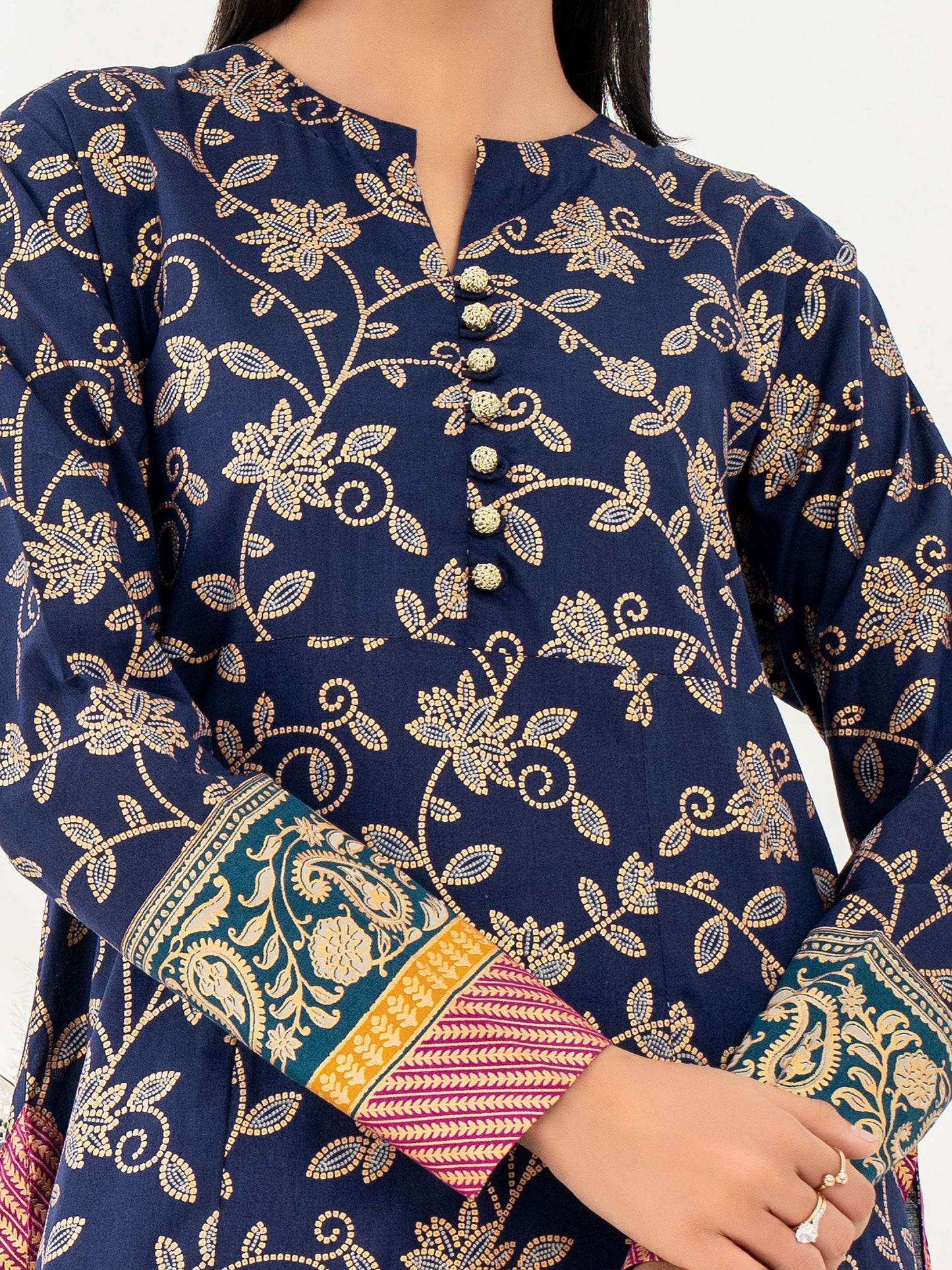 2 Piece Lawn Suit-Paste Print (Pret)