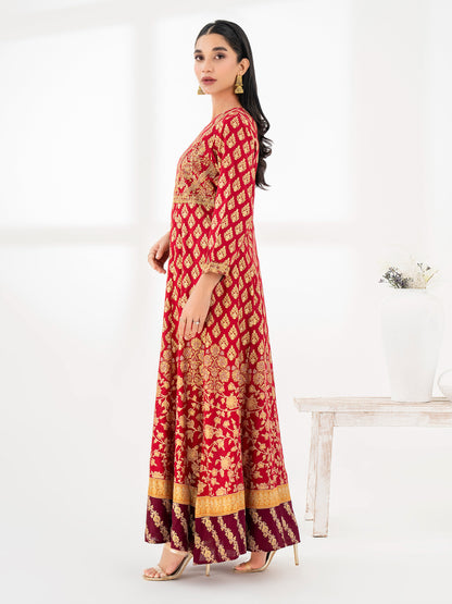 Viscose Pishwas-Embroidered (Pret)