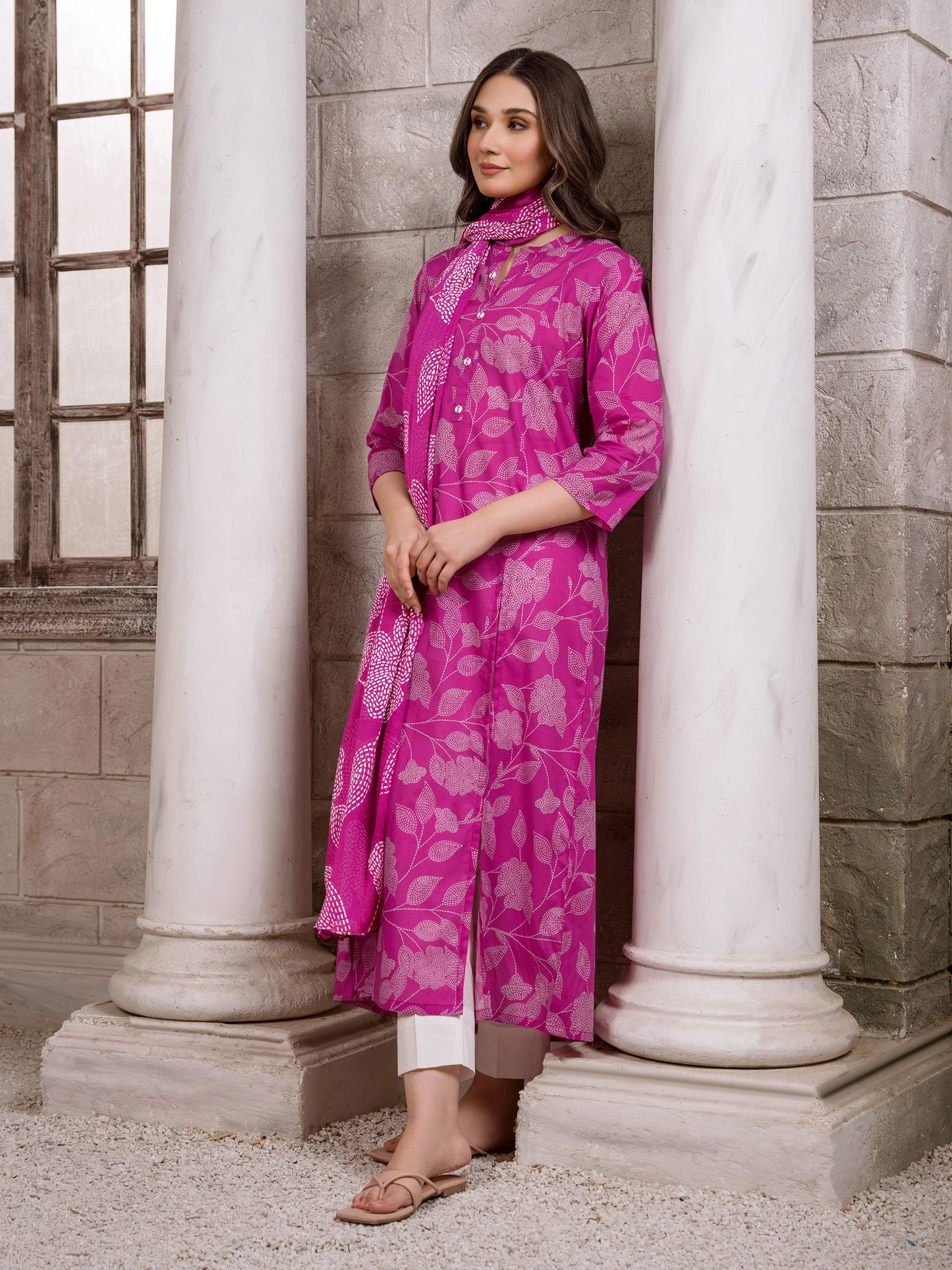 2 Piece Lawn Suit-Printed (Unstitched)