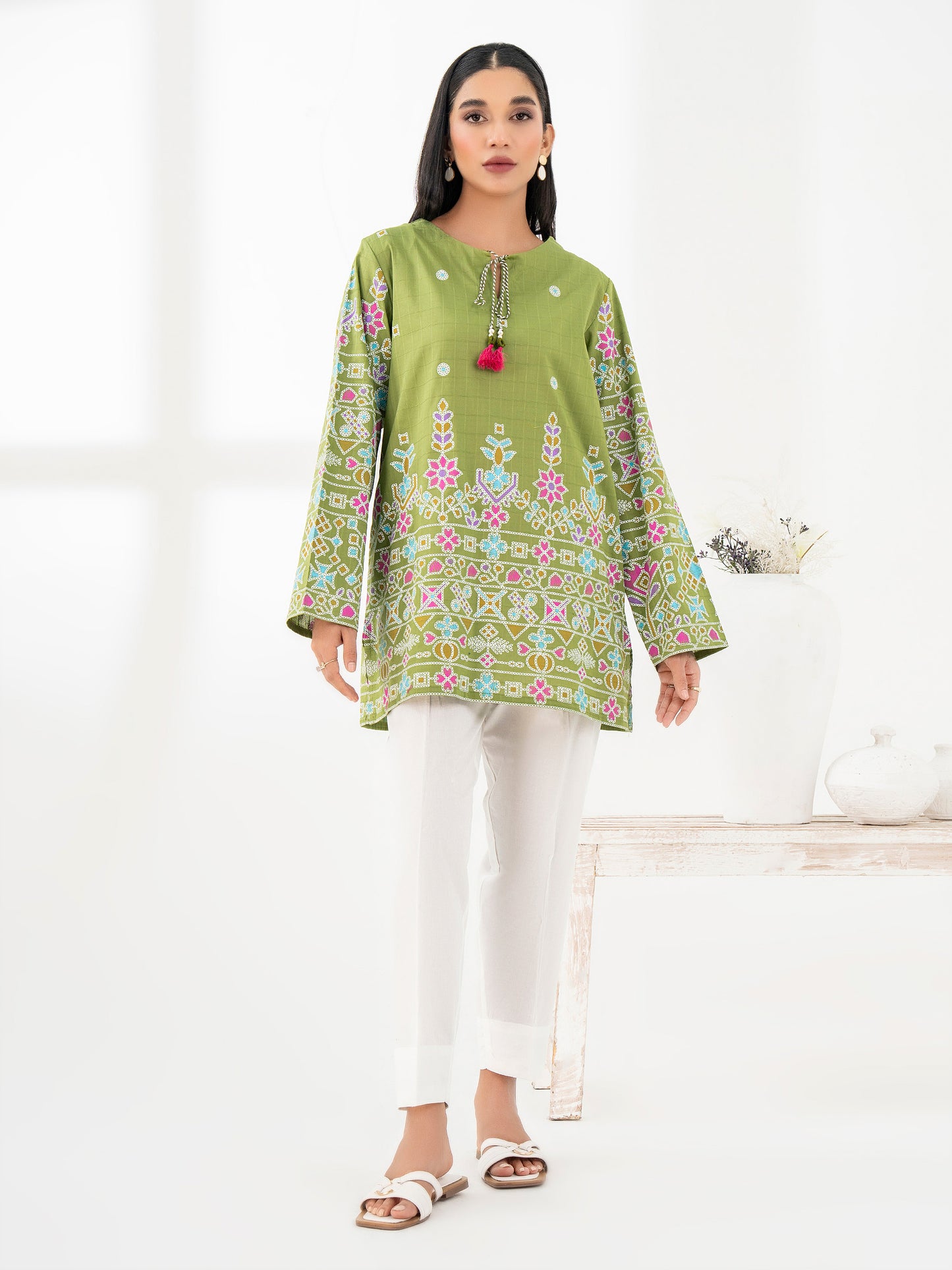 Lawn Kurti-Printed (Pret)