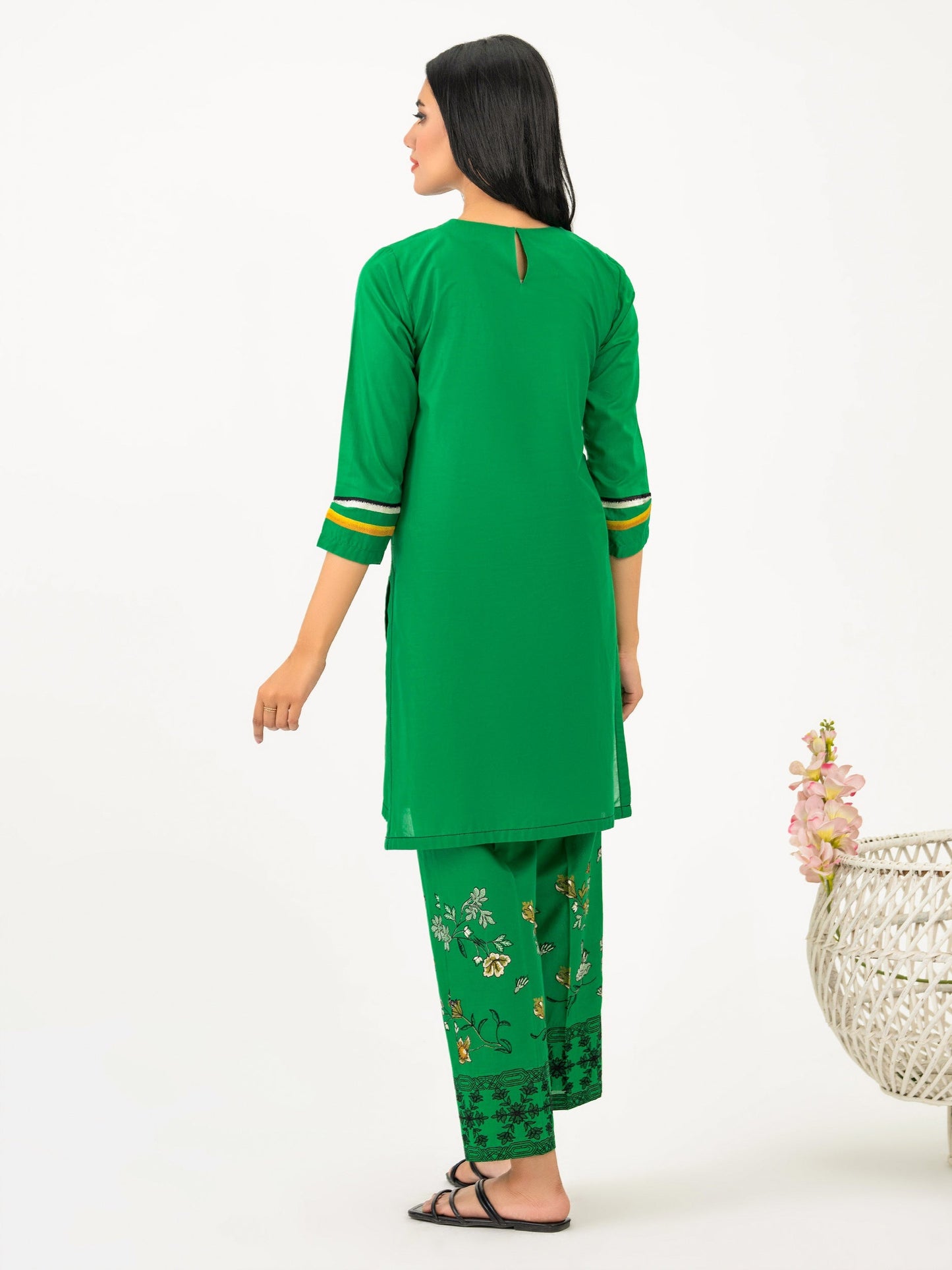 2 Piece Lawn Suit-Embroidered (Pret)