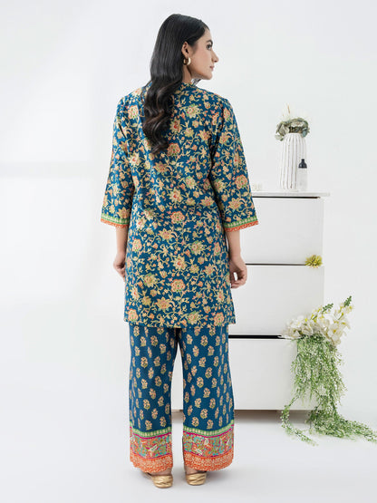 2 Piece Lawn Suit-Paste Print (Pret)