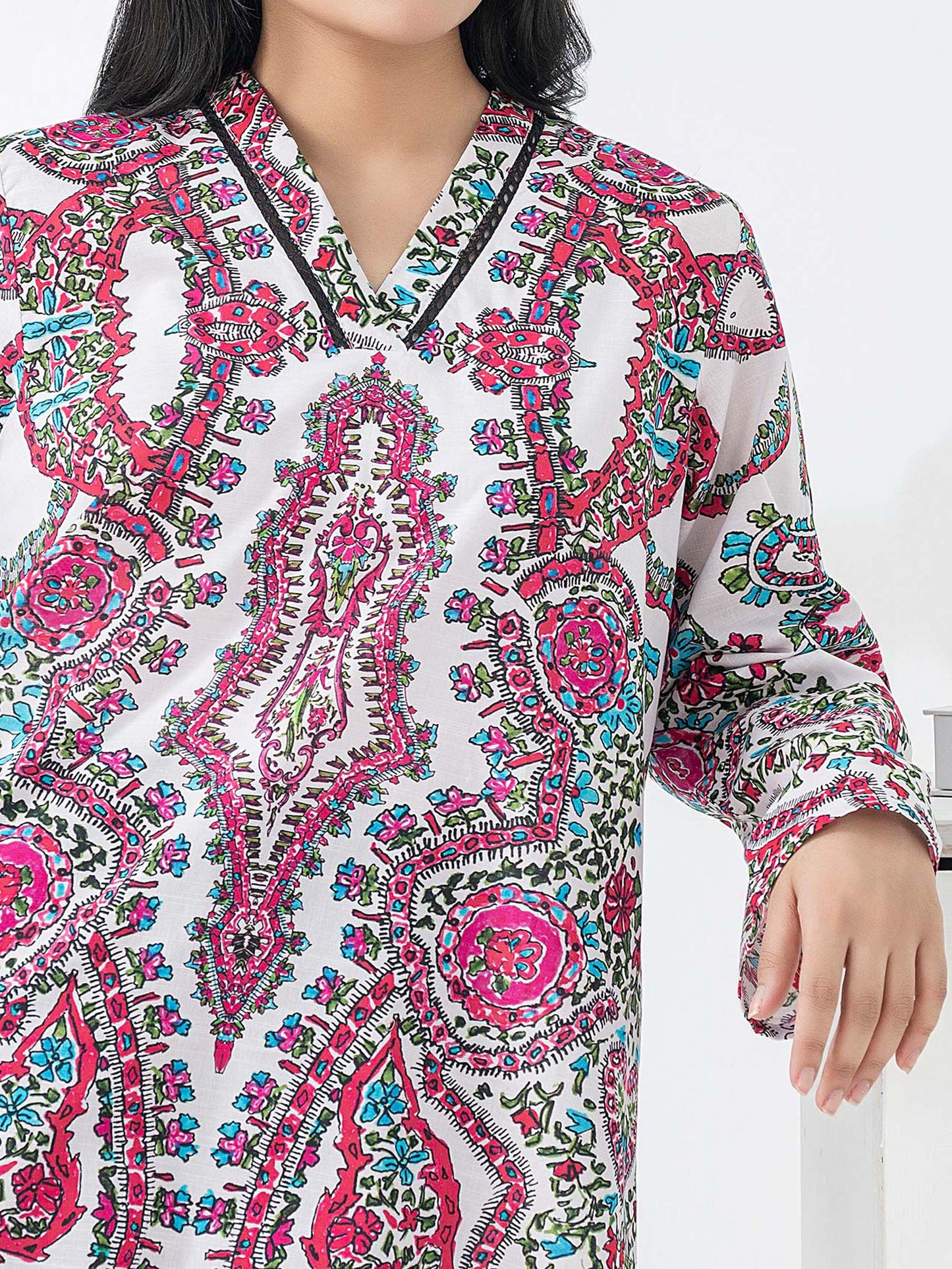 Lawn Kurti-Printed (Pret)