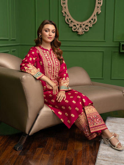 2 Piece Lawn Suit-Paste Print (Unstitched)