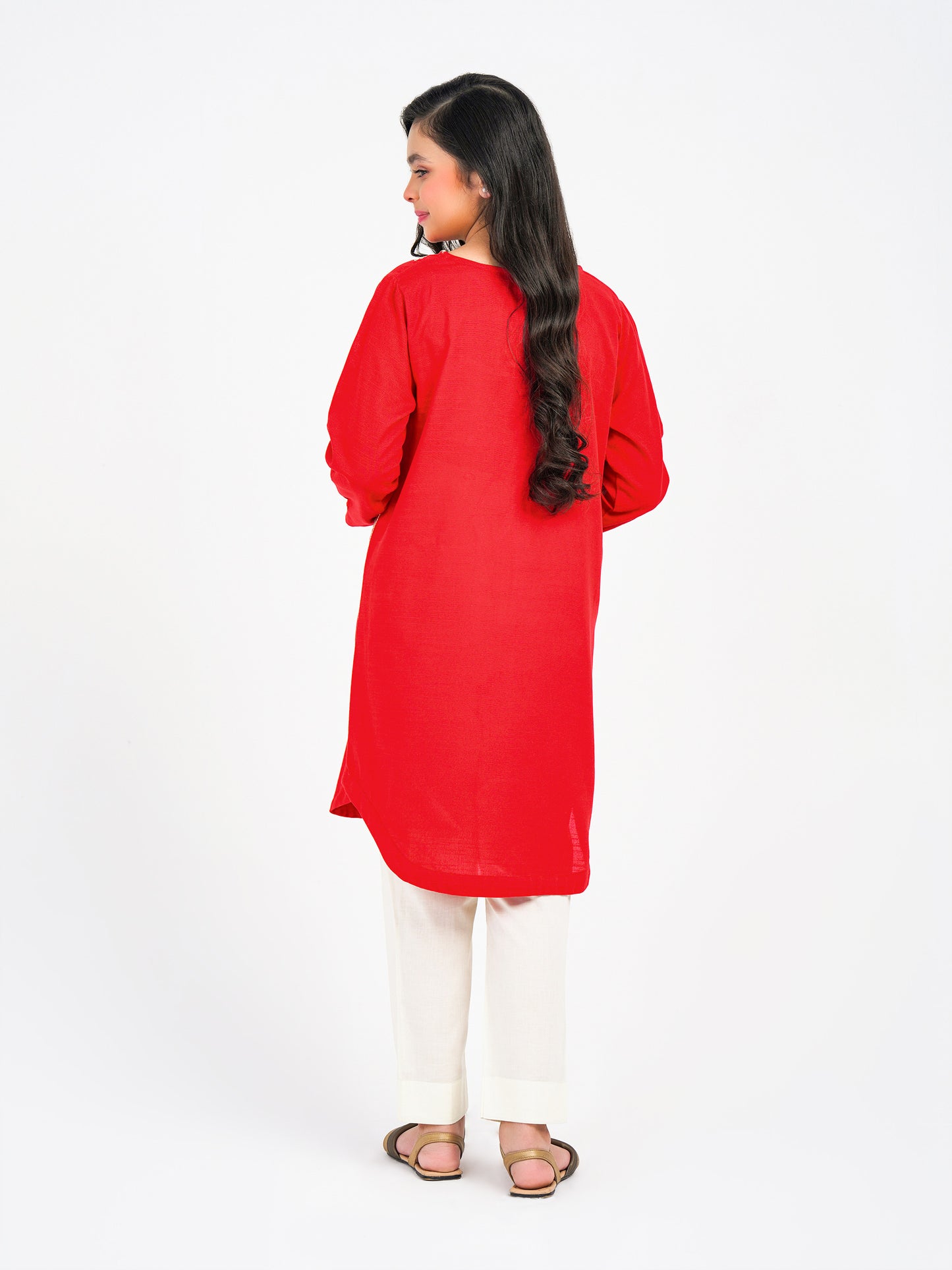 Khaddar Shirt-Embroidered