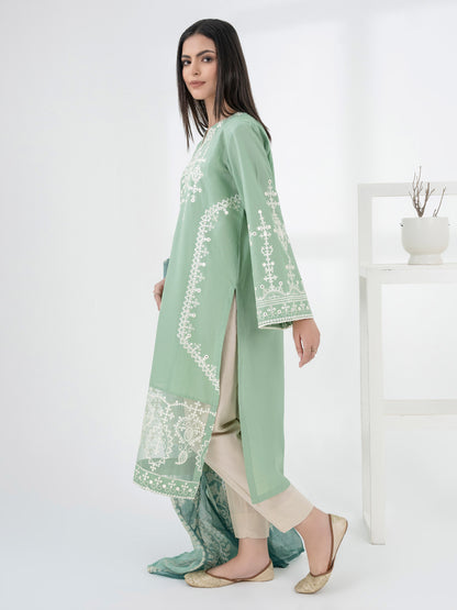 2 Piece Lawn Suit-Embroidered (Pret)