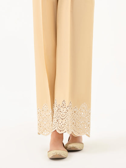 Cambric Trouser-Embroidered (Pret)