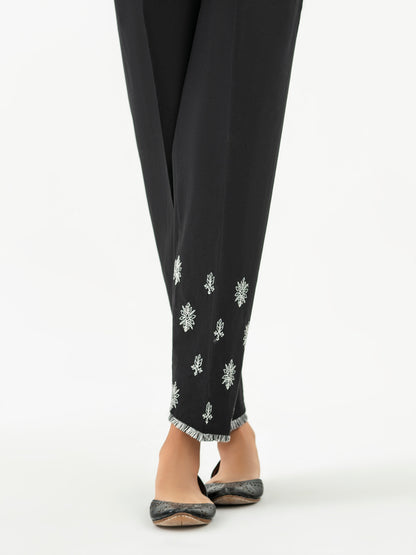 Cambric Trouser-Embroidered (Pret)