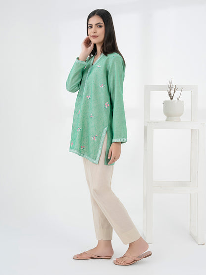 Lawn Kurti-Embroidered (Pret)