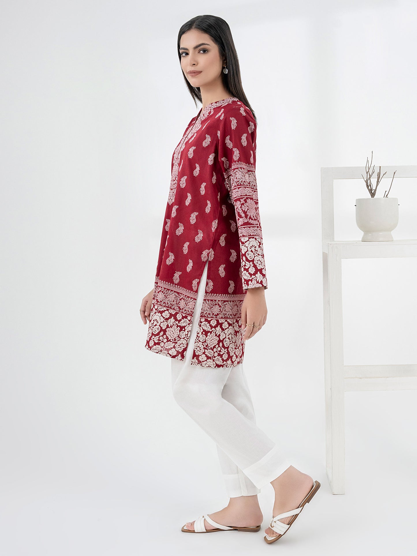 Lawn Kurti-Printed (Pret)