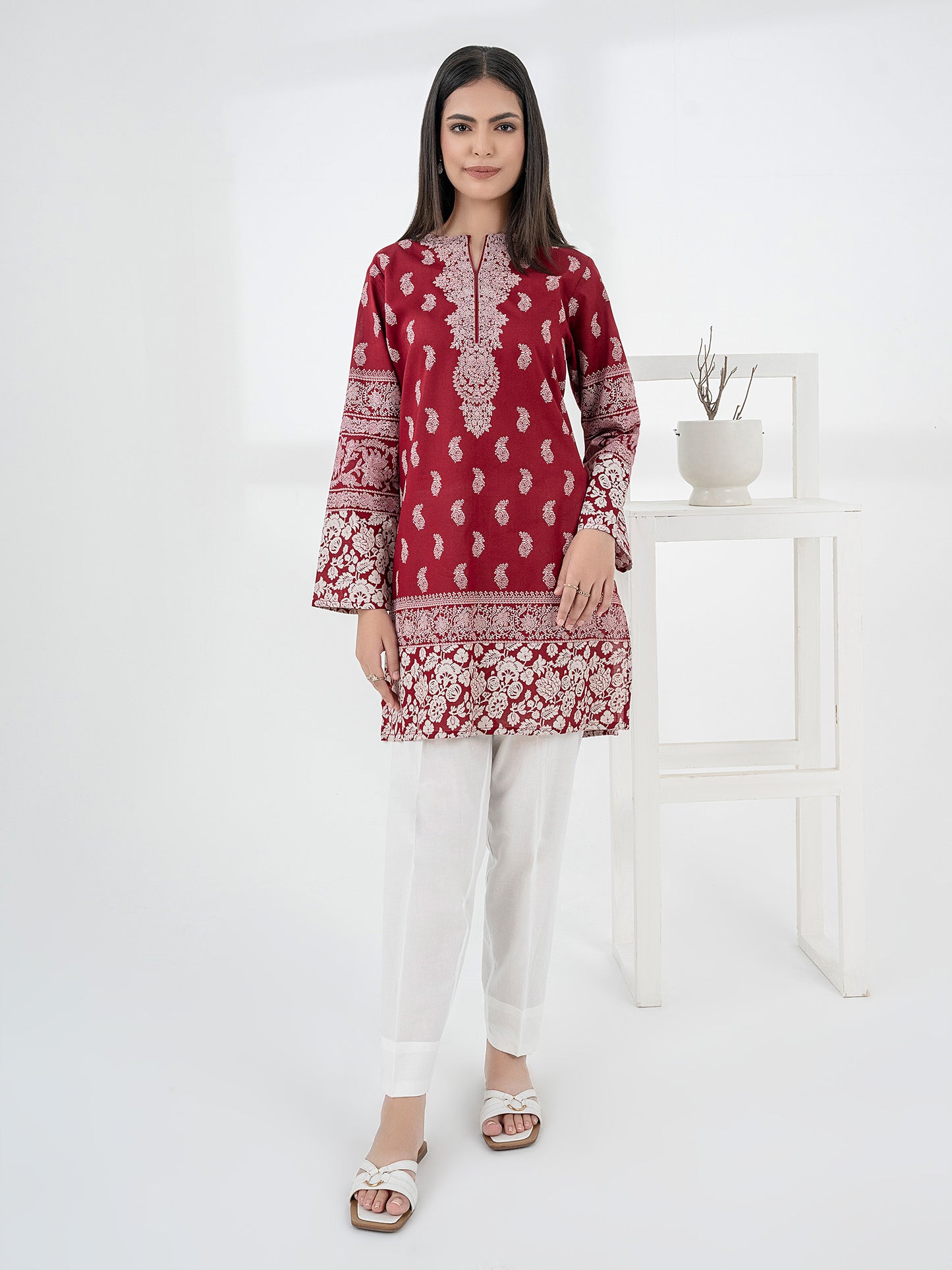 Lawn Kurti-Printed (Pret)