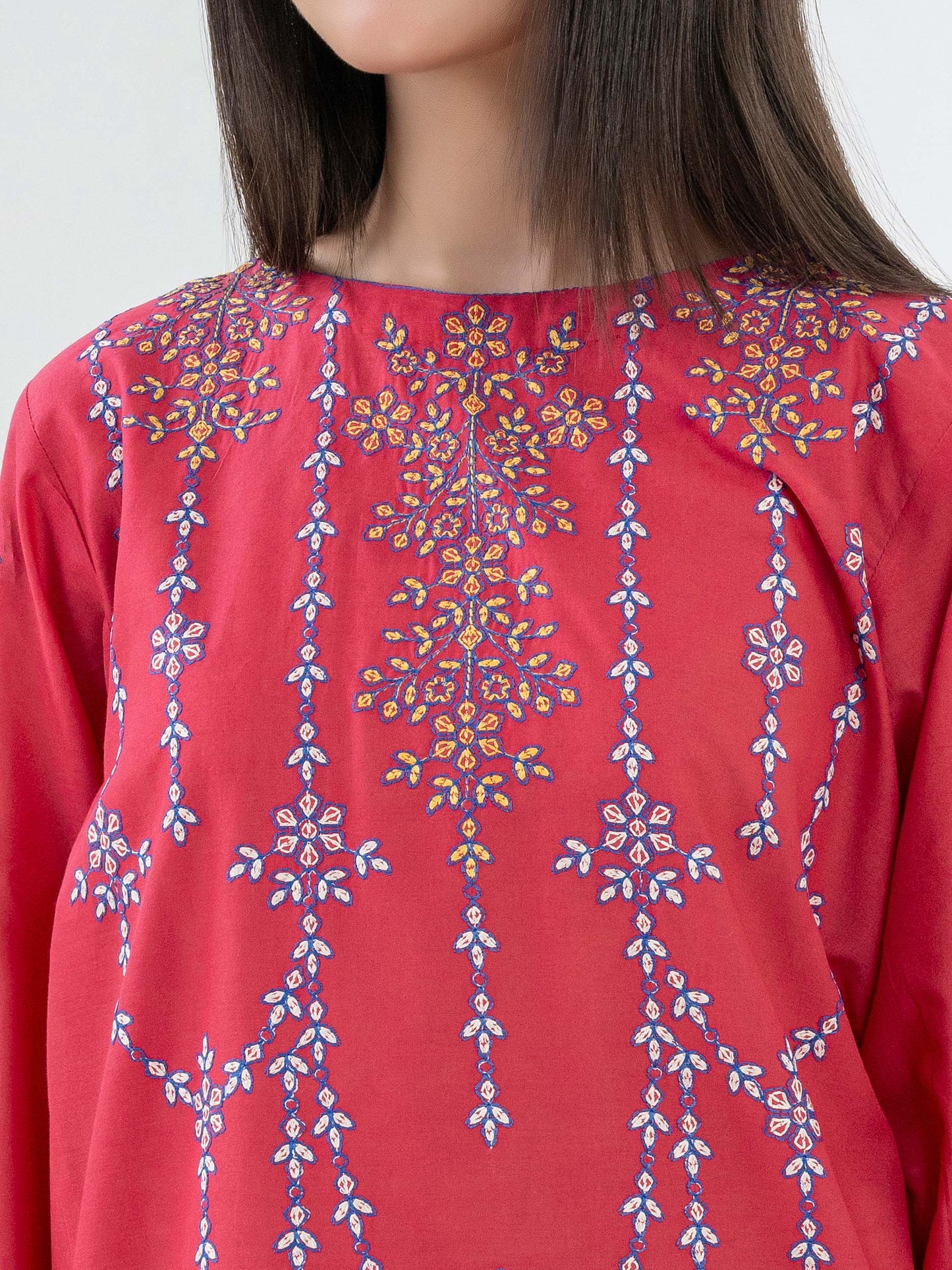 Lawn Kurti-Embroidered (Pret)