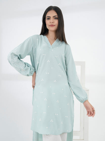 Viscose Shirt-Embroidered (Pret)