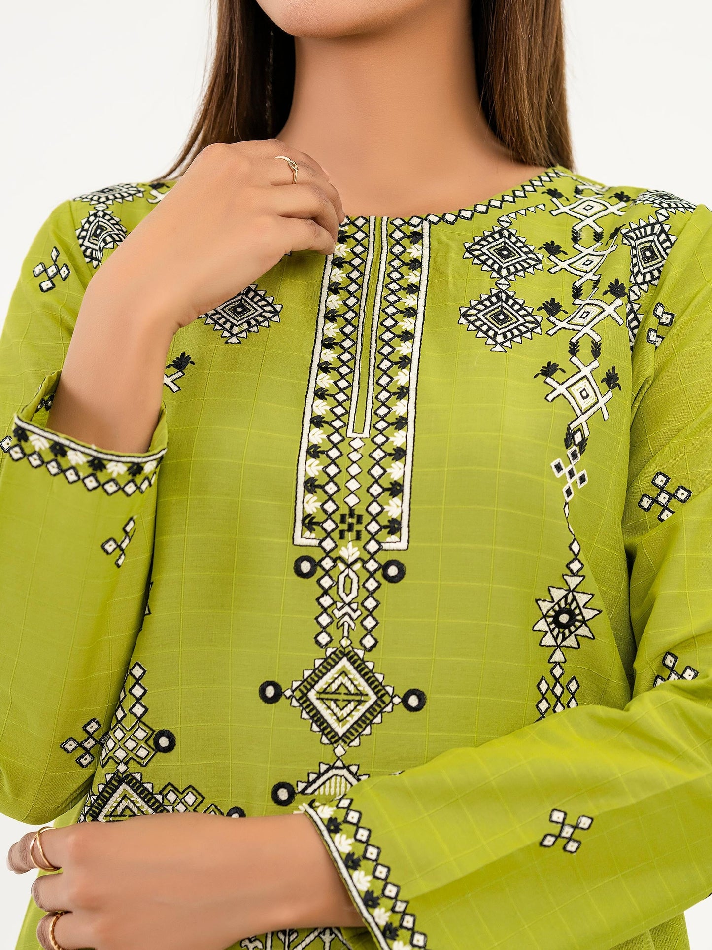 Lawn Shirt-Embroidered(Pret)