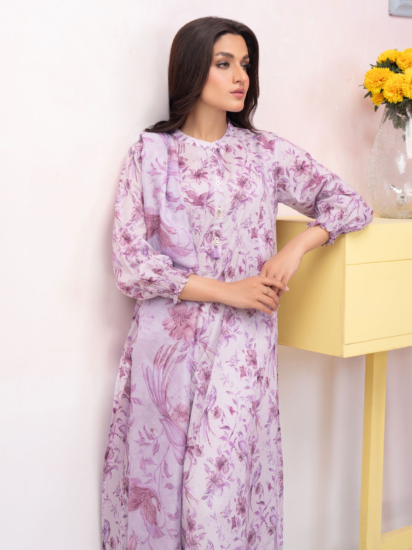 2 Piece Lawn Suit-Printed (Unstitched)