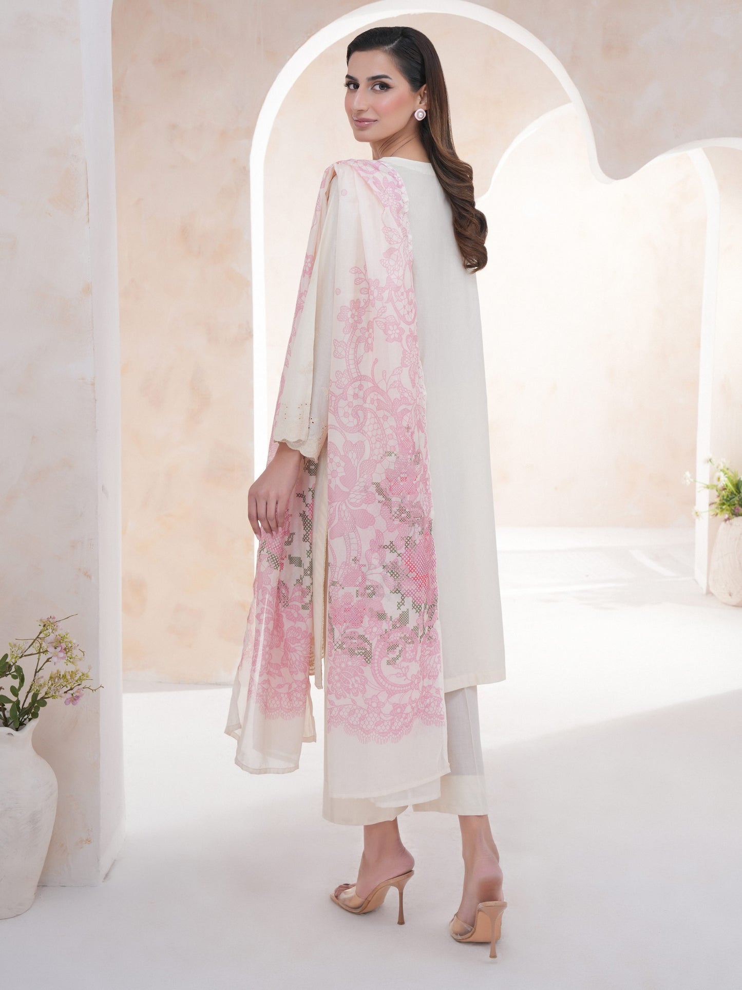 3 Piece Lawn Suit-Embroidered (Unstitched)