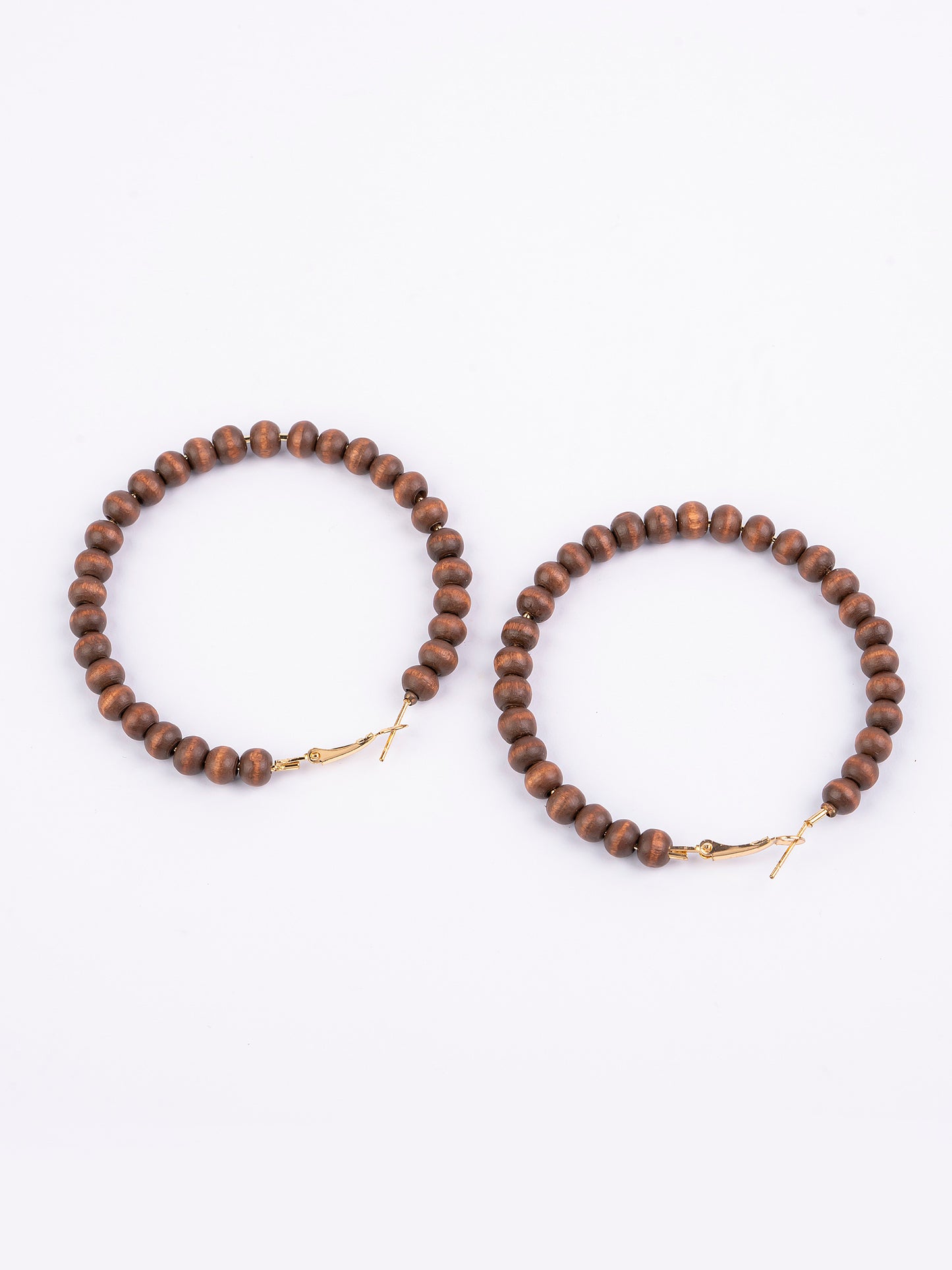 Beaded Hoops