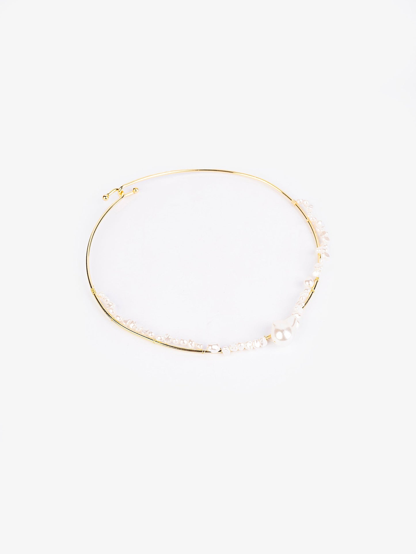 Pearl Bangle Necklace