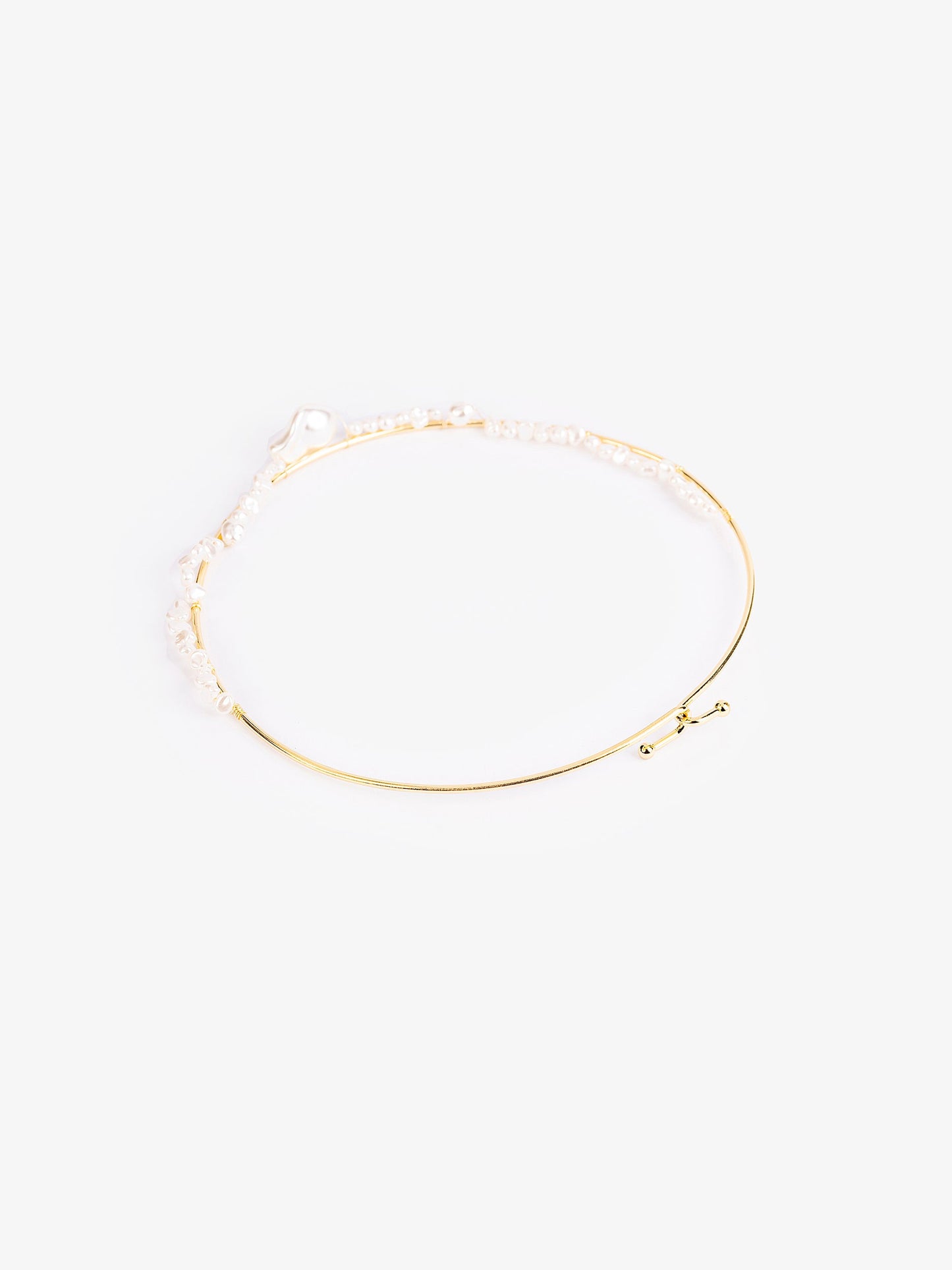 Pearl Bangle Necklace