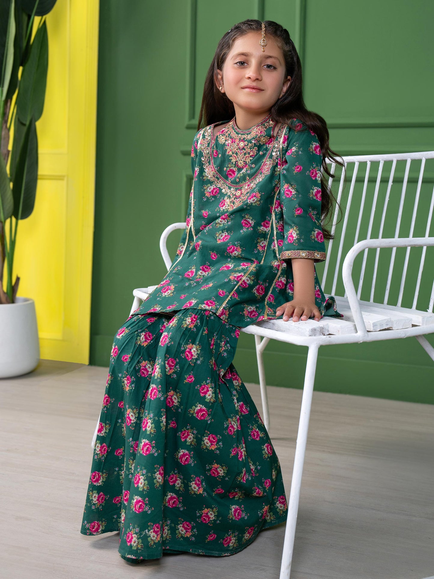 2 Piece Lawn Suit-Embroidered