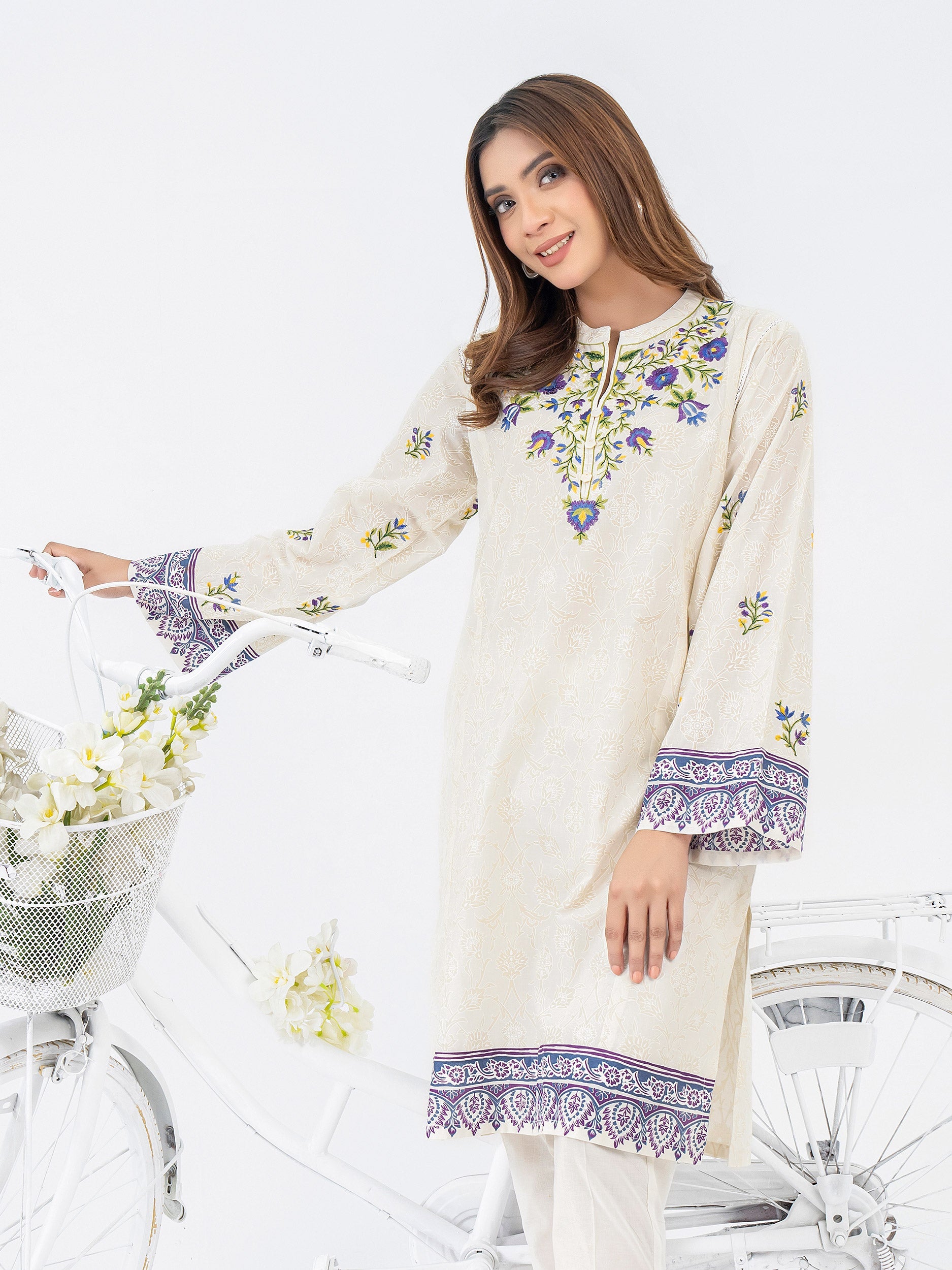 Lawn Shirt-Embroidered (Pret) – Limelightpk