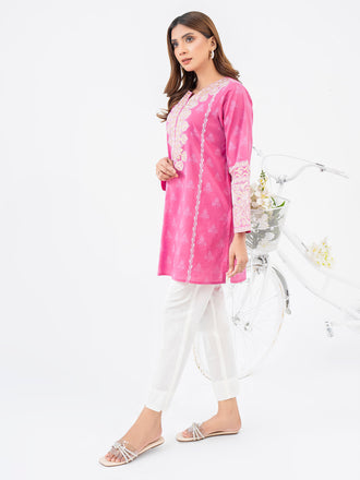 lawn-kurti-emboss-print-(pret)