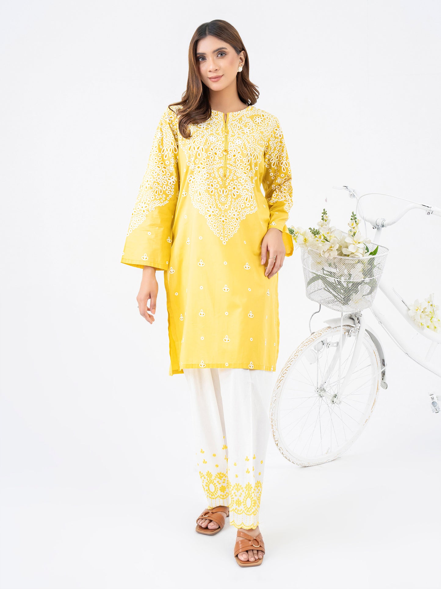 2 Piece Lawn Suit-Embroidered (Pret)