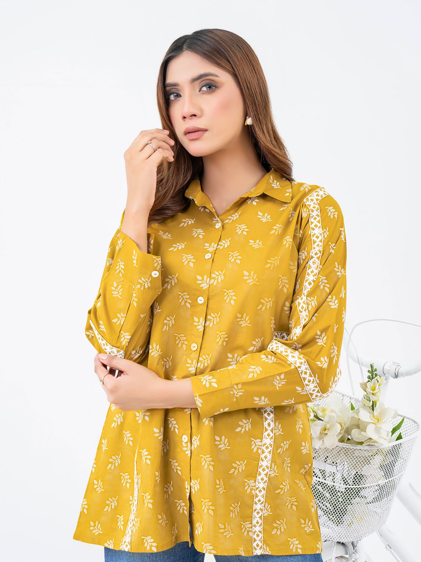 Lawn Kurti-Embroidered (Pret)