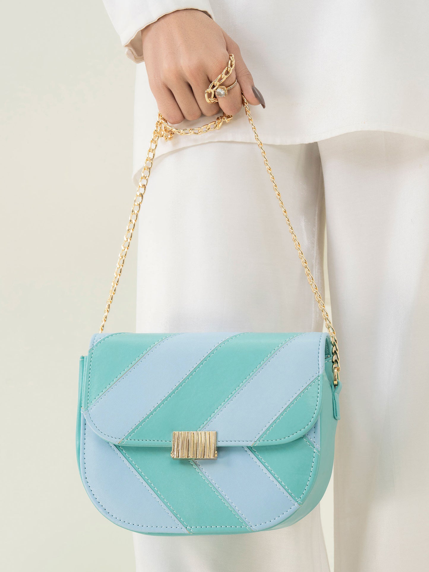 Two Toned Handbag