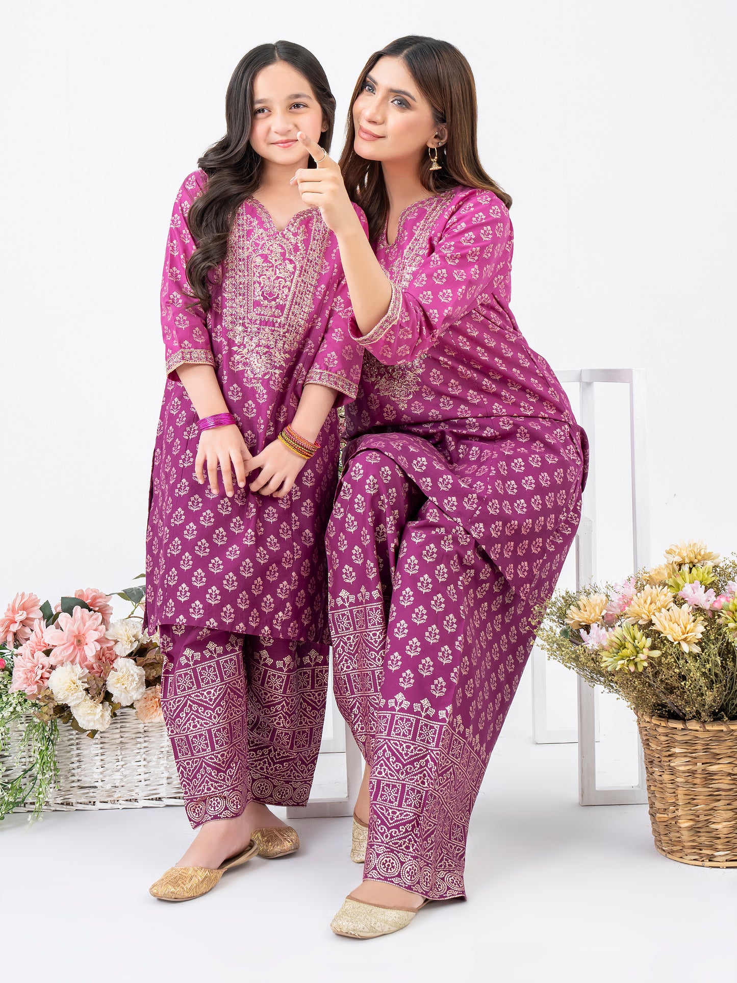 2 Piece Lawn Suit-Embroidered (Pret)