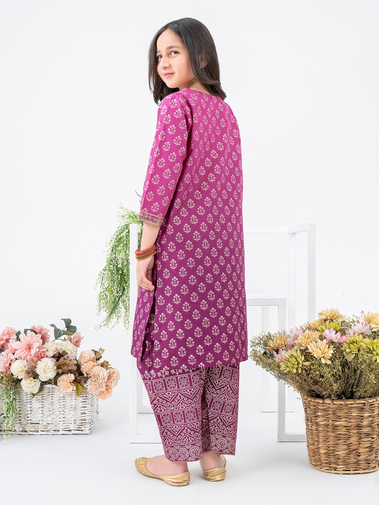 2 Piece Lawn Suit-Embroidered