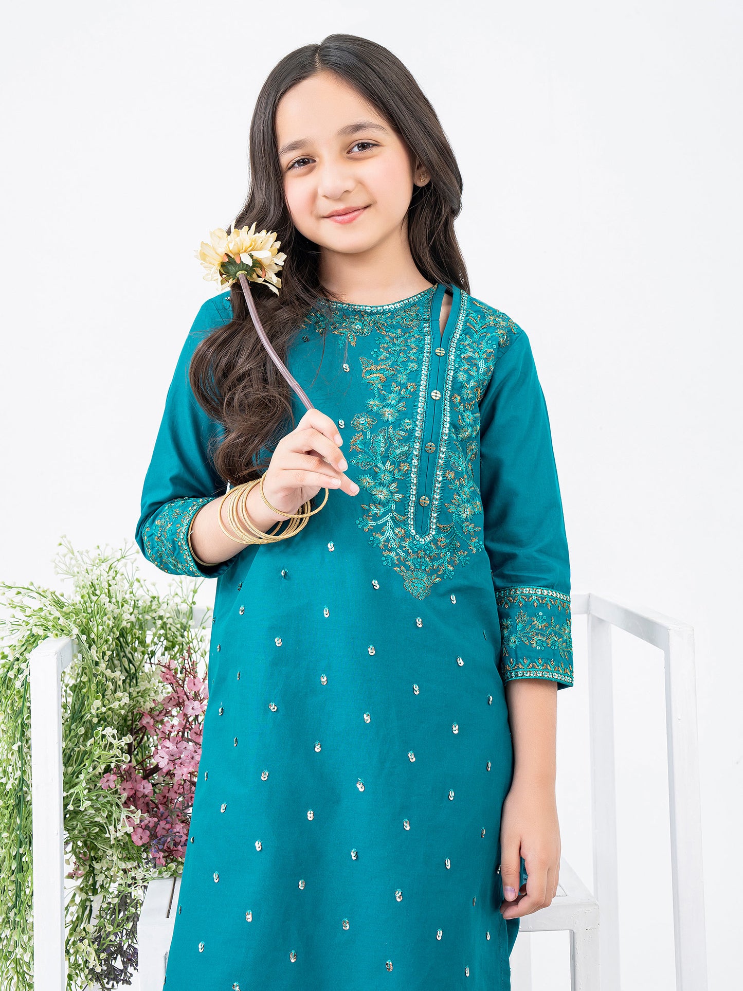 2 Piece lawn Suit- Embroidered