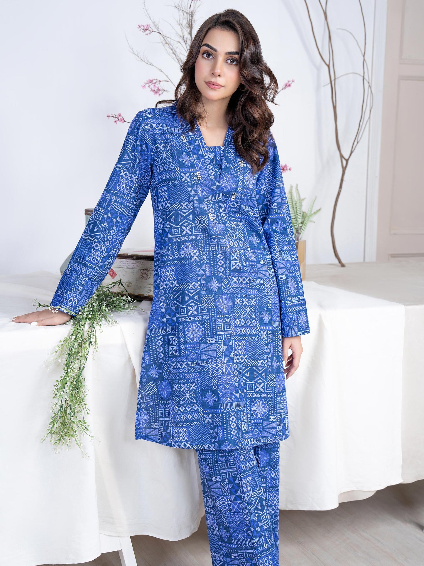 Khaddar Shirt-Printed(Unstitched)