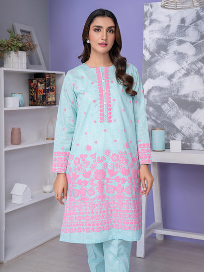 2 Piece Lawn Suit-Emboss Print (Unstitched)