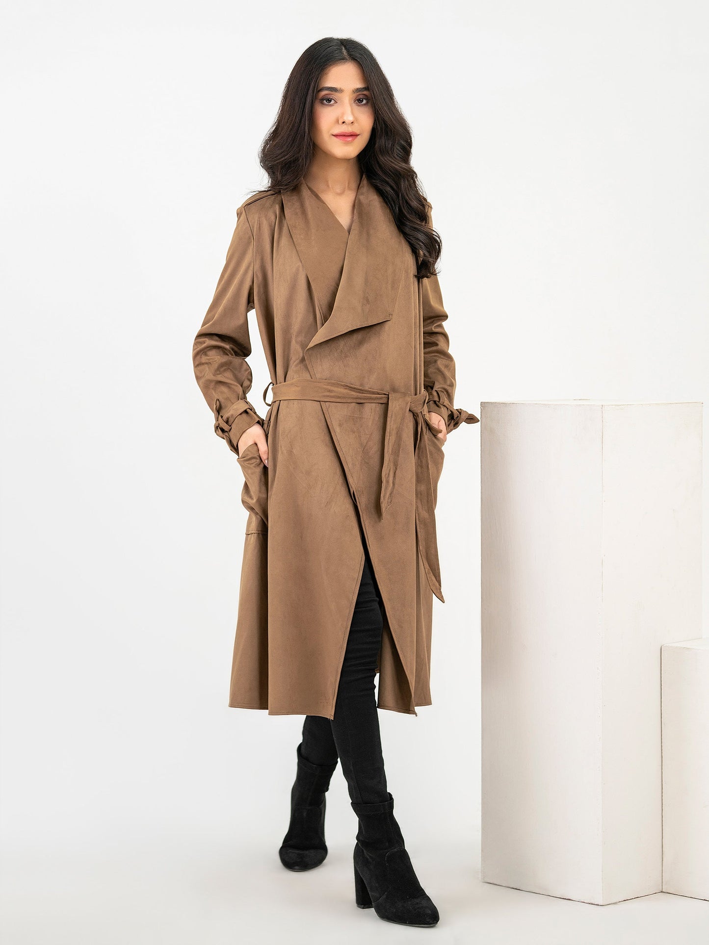 Suede Coat