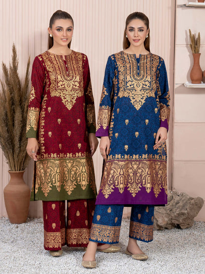 2 Piece Lawn Suit-Paste Print (Unstitched)