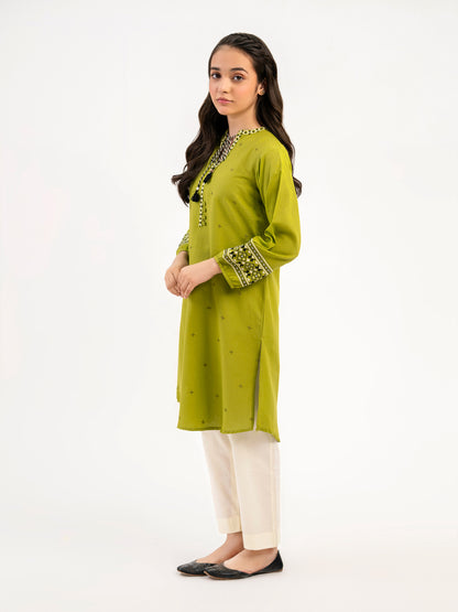 Khaddar Shirt-Embroidered