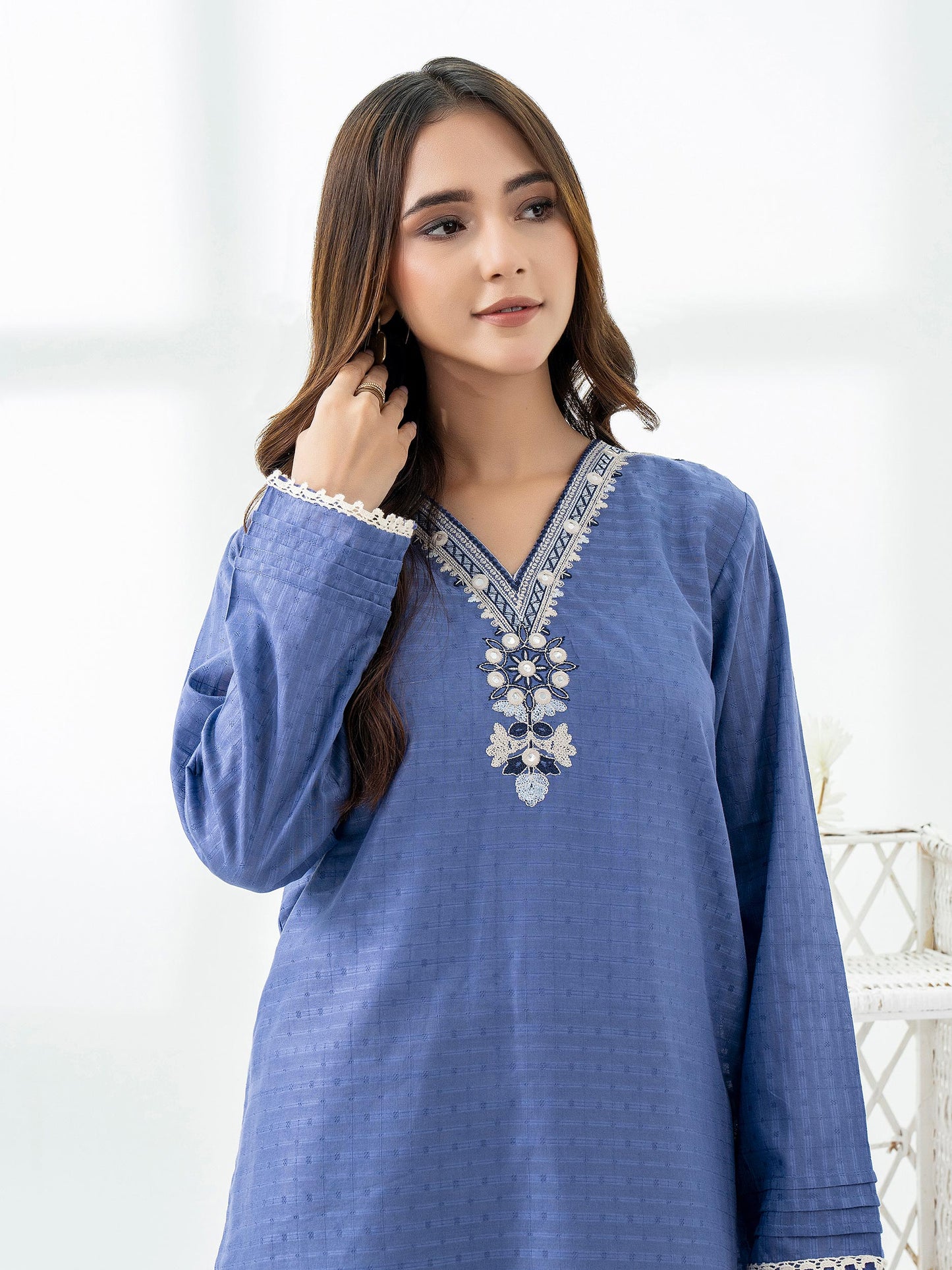 Lawn Kurti-Embroidered (Pret)