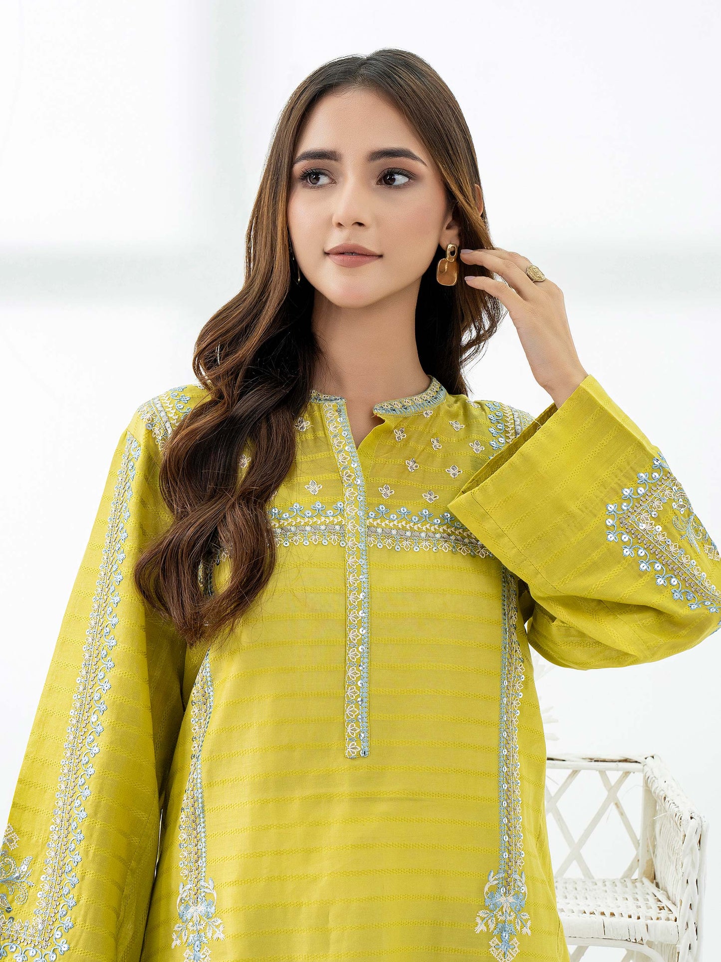 Lawn Kurti-Embroidered (Pret)