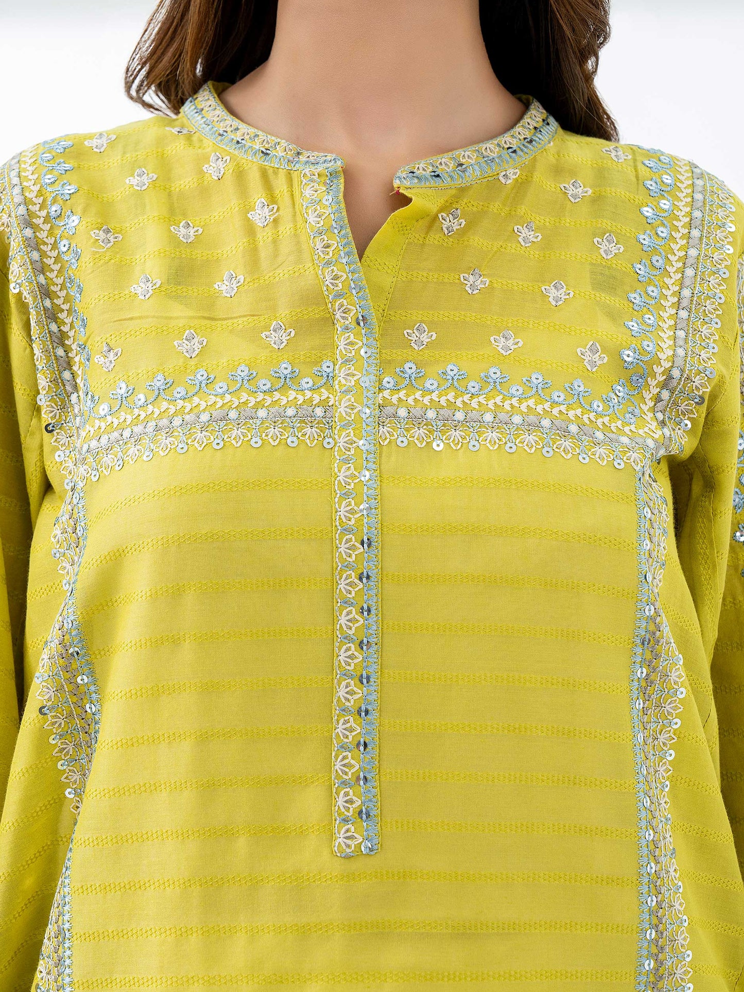 Lawn Kurti-Embroidered (Pret)