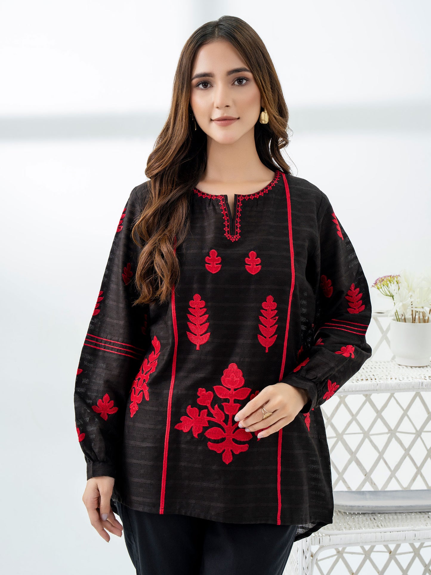 Lawn Kurti-Embroidered (Pret)