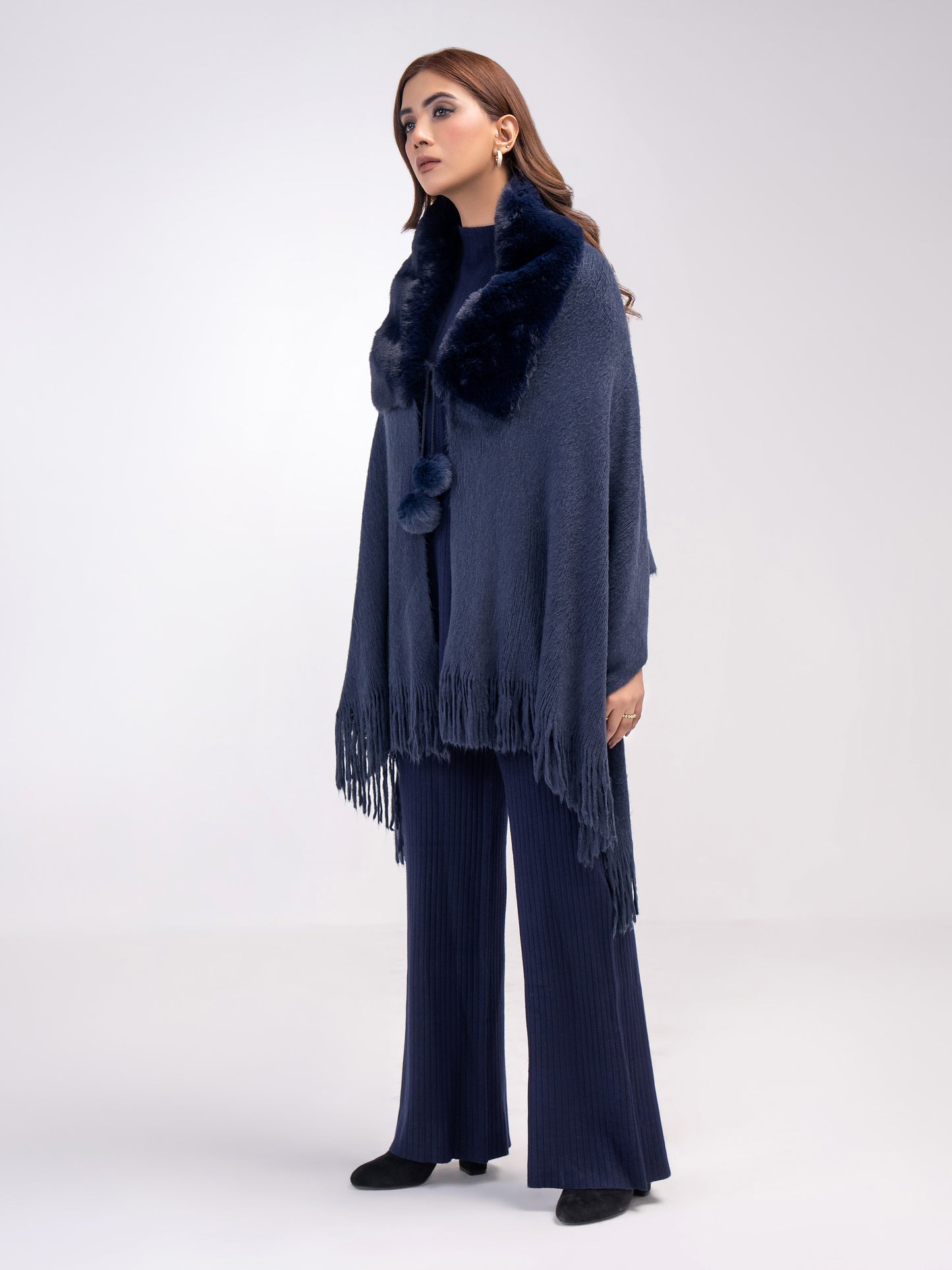 Woolen Cape Shawl