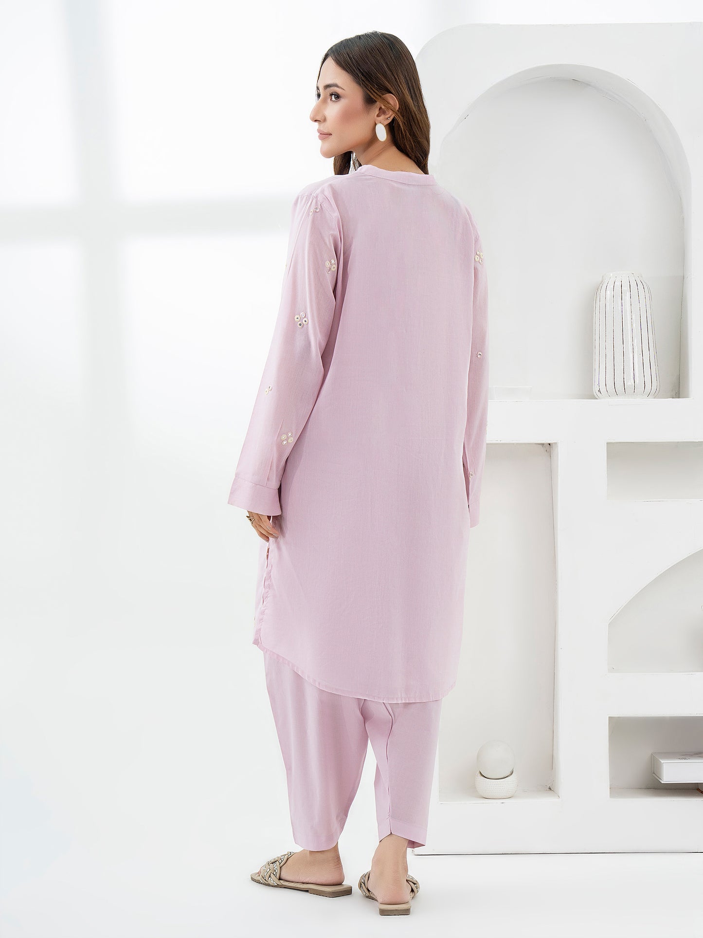 2 Piece Lawn Suit-Embroidered (Pret)